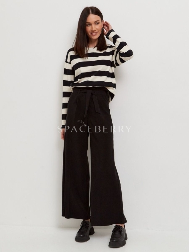 Женские широкие брюки, штаны классика